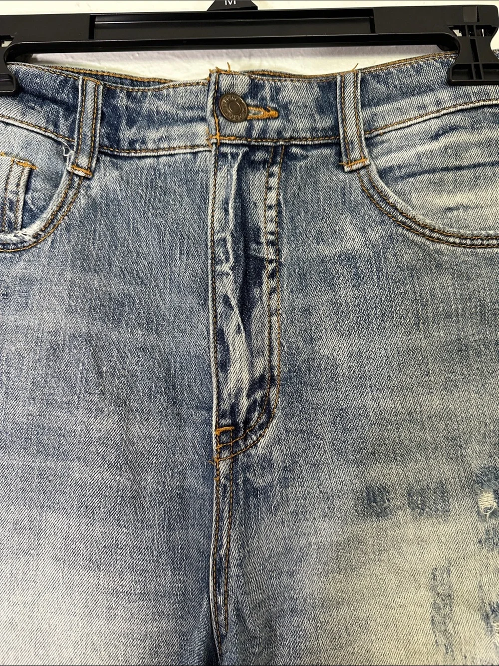 Anthropologie Pilcro High Waisted Distressed Shorts - Picture 2 of 10
